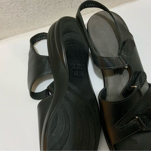 SAS Tabby Slingback Sandal in Black 8.5S - Picture 7 of 12